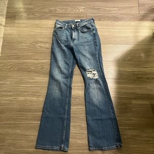 Forever 21 High Rise Flare Jeans